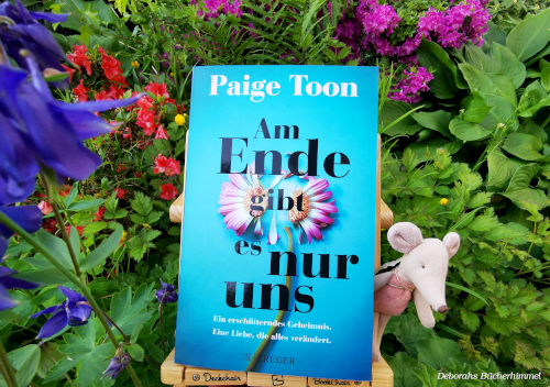 Das neue Buch von Paige Toon mit Blogmaus im Garten.