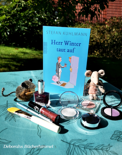 Stefan Kuhlmanns Buch mit ganz viel dekorativer Kosmetik und den Blogmäusen.