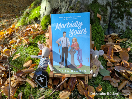 "Morbidly Yours" von Ivy Fairbank im Schlosspark Lütetsburg mit den Blogmäusen.