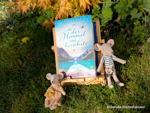 Jani Frieses Buch mit den Blogmäusen im Garten.