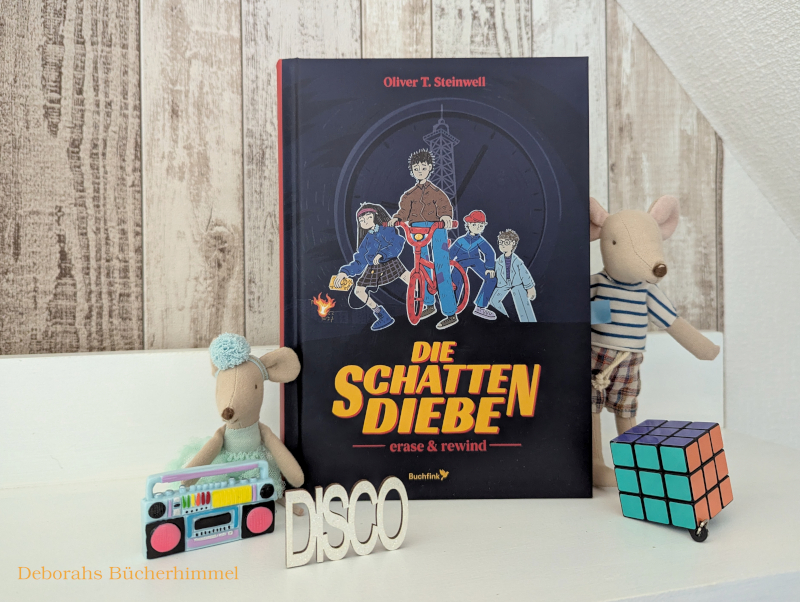 "Die Schattendiebe - erase and rewind" von Oliver T. Steinwell mit Blogmäusen.