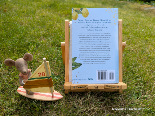 Der Klappentext zu "Sommerglitzern am Gardasee" von Patricia Renoth.