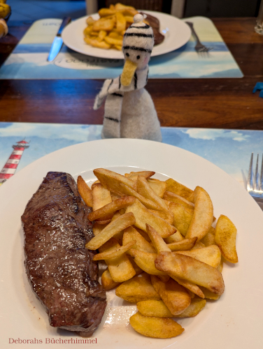 Rumpsteak nach Rezept aus "Ich lieb's" von Alexander Herrmann.